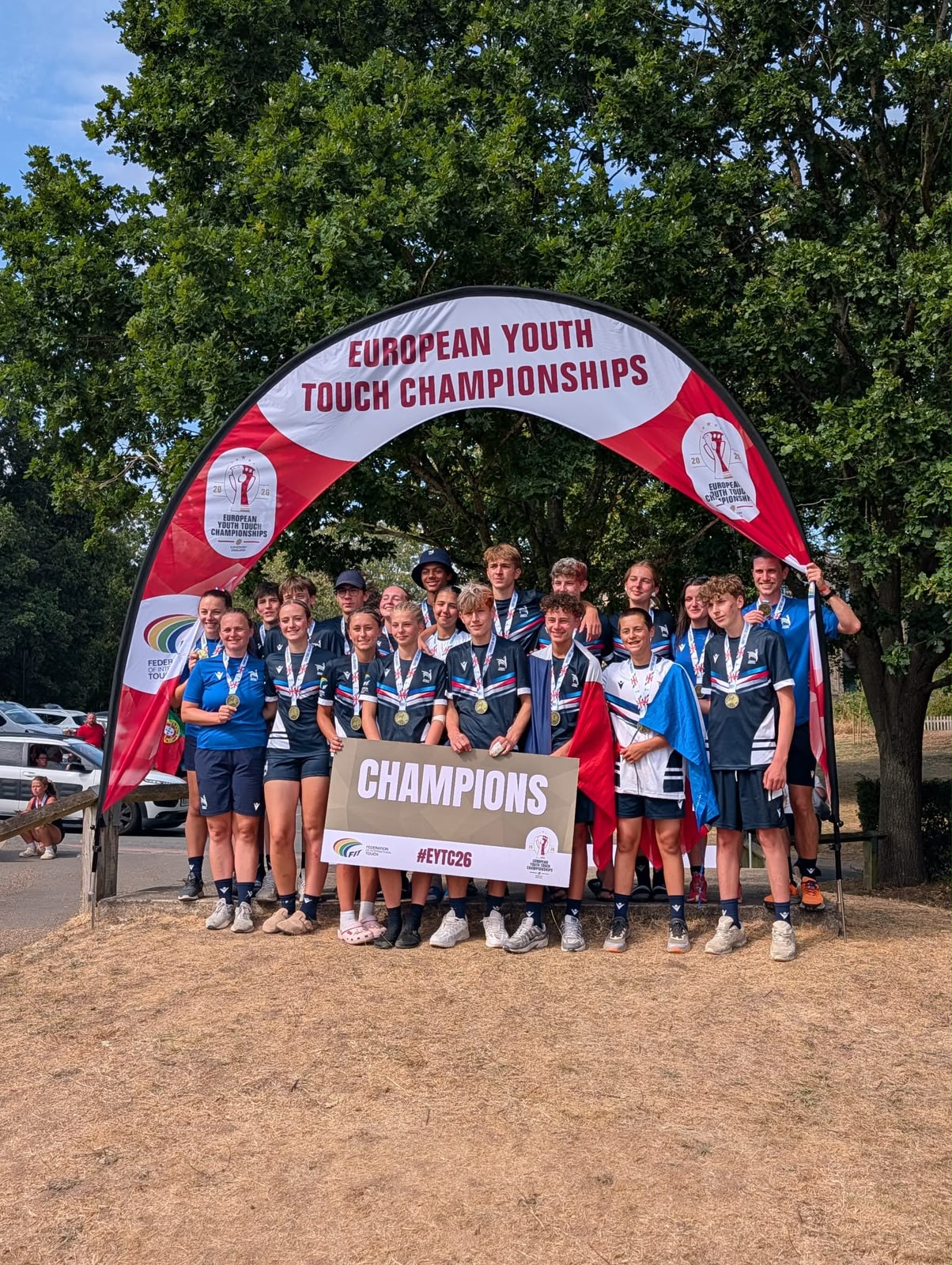 La sélection Mixtes U15, championne d’Europe